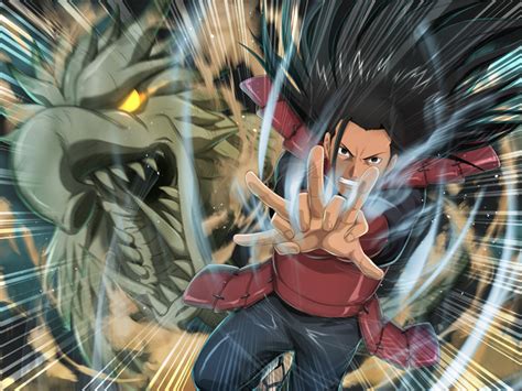 Hashirama Senju [Mokuton: Mokuryu no Jutsu] by AiKawaiiChan on DeviantArt