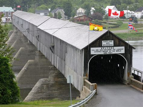 Pont couvert d'Hartland - Hartland covered bridge | Covered bridges ...