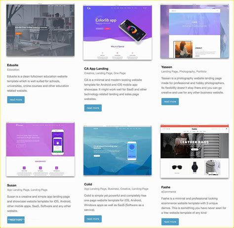 Free Simple Web Page Templates Of Simple HTML Template Example Cerulean ...