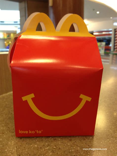 Mcdonald's Happy Meal Box Returns in the Philippines - The Go Mom's Blog