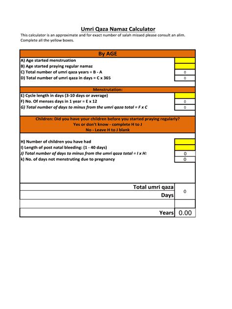 Rakat table: Fill out & sign online | DocHub