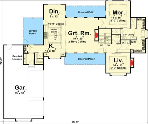 Plan 62544DJ: Modern 4 Bedroom Farmhouse Plan | Farmhouse plans, Modern ...