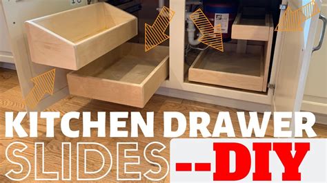 Diy Kitchen Drawers Slides You