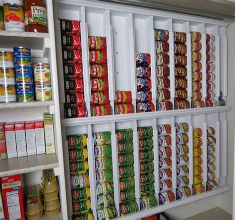 Creative Ideas - DIY Rotating Canned Food Storage System