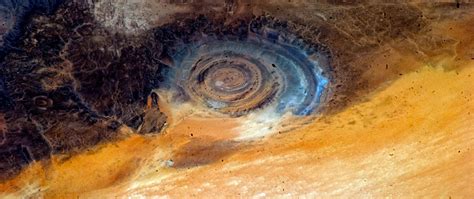 Discover the Richat Structure, a geological wonder located on the west ...