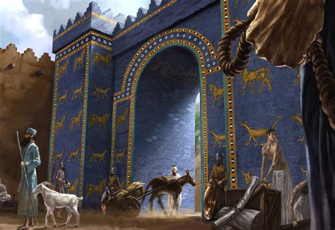 Ishtar Gate by Clooms on DeviantArt