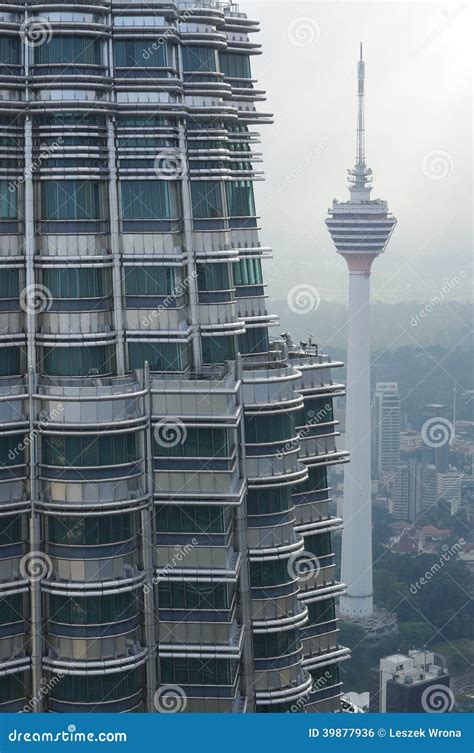 View from Petronas Twin Towers Stock Photo - Image of city, lumpur ...