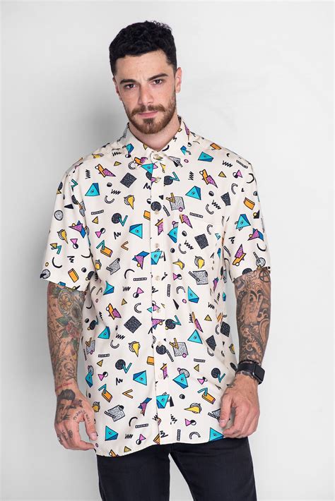 Estampas criativas | Grey shirt men, Shirts, Mens outfits