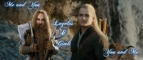 Gimli and Legolas