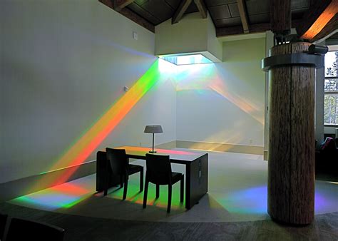 solar light art installation – Erskine Solar Spectrum Art