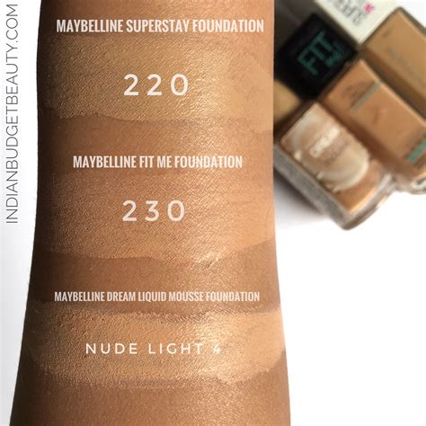 Maybelline SUPERSTAY Full Coverage Foundation 220 Review - Indian ...