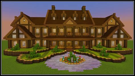 Minecraft Wood Mansion