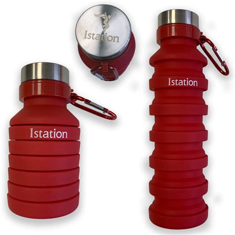 Collapsible Silicone Water Bottle - Istation Online Store