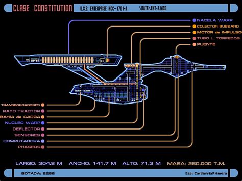 Star Trek Lcars - Schematics - Star Trek Blueprints - Ships Starships