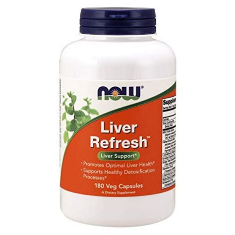 Now Supplements, Liver Refresh, 180 Veg Capsules by Sear ...