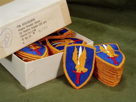 1st Aviation Brigade Shoulder Patch, Color