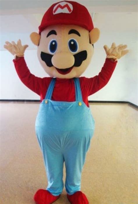 Giant Mario Mascot Costume | Costume Mascot World