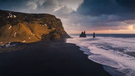 Reynisfjara Black Sand Beach | Black sand beach, Beaches in the world ...