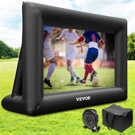 VEVOR 24 ft. Inflatable Movie Screen Inflatable Projector Screen for ...