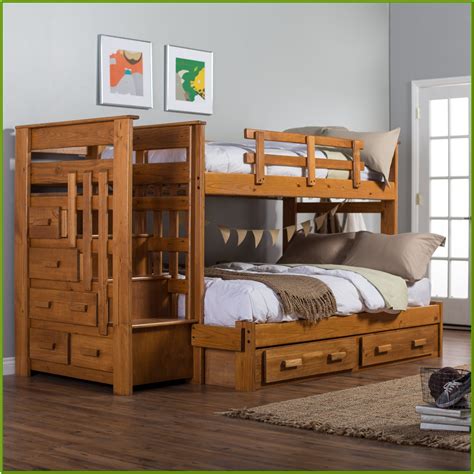 Twin Over Full Bunk Beds With Desk - Bedroom : Home Decorating Ideas # ...