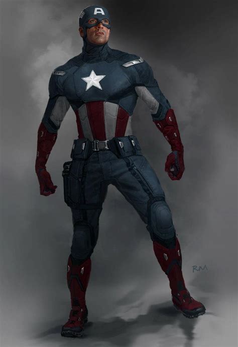 Concept art of Captain America - The Avengers Photo (31229378) - Fanpop