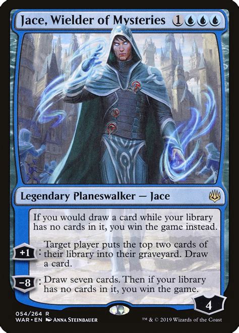 {1}{U}{U}{U} • Legendary Planeswalker — Jace • Loyalty: 4 • If you ...