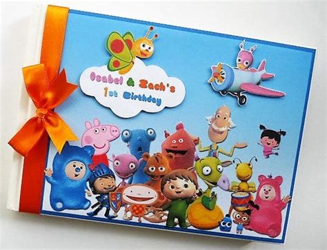 Personalised Baby TV Characters Boy Girl First 1st