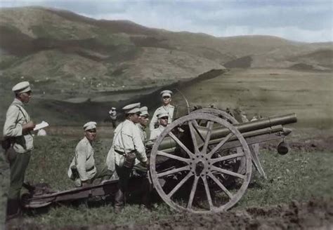 Bulgarian artillery crew, WW1. : r/wwi