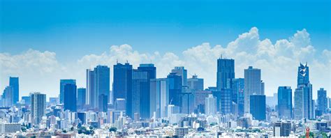 Tokyo Blue (3440×1440 Wallpaper) | 3440x1440 Wallpapers