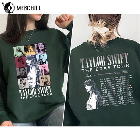 Taylor Swift The Eras Tour 2023 Dates Merch, Taylor Swift Tour 2023 ...