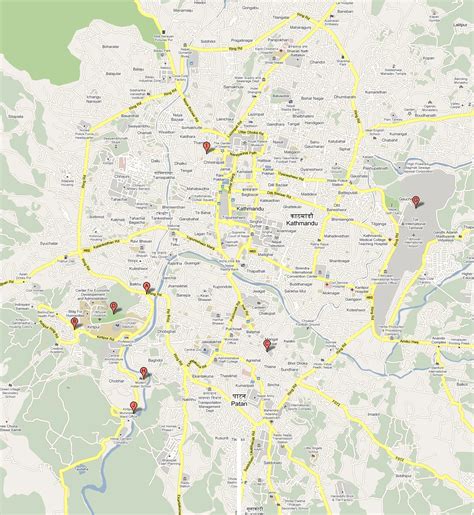 Large Kathmandu Maps for Free Download and Print | High-Resolution and ...