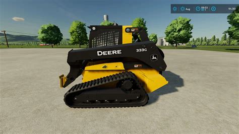 John Deere 333g v1.0 FS22 Mod | Farming Simulator 22 Mod