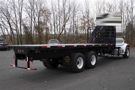 2003 Peterbilt 335 Flatbed Truck For Sale, 136,898 Miles | Hatfield, PA ...