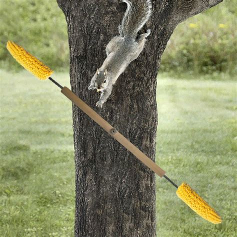 Double Corn Spinner Squirrel Feeder | Momma's Home Store