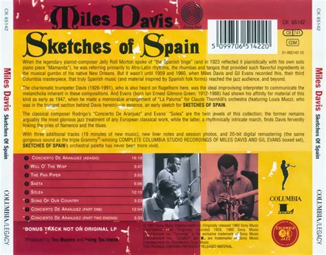 Gigadiscos: Miles Davis - Sketches Of Spain (1960)