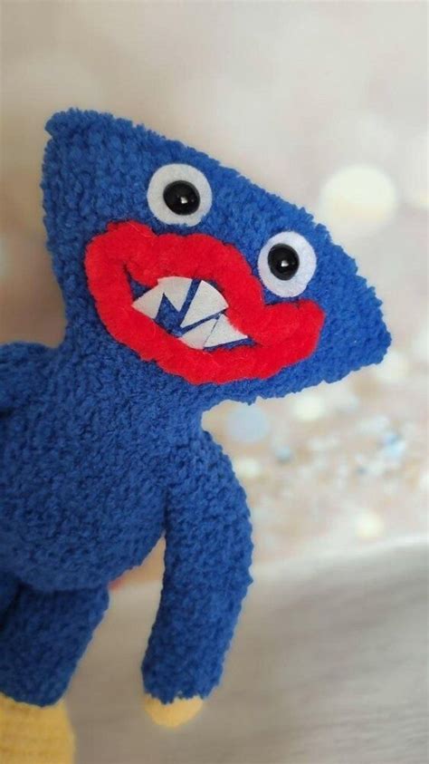 Huggy Wuggy plush monster Crochet pattern by Svitlana Yakobets in 2022 ...