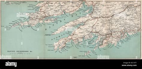 BANTRY BAY. County Cork, Ireland. Dunmanus Bay Ballydehob Glengarriff ...