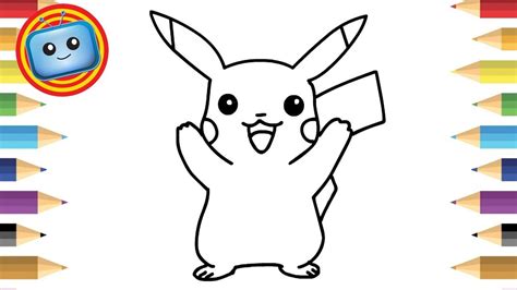 How To Draw Pokemon Pikachu Step By Step Easy - Pokemon Drawing Easy