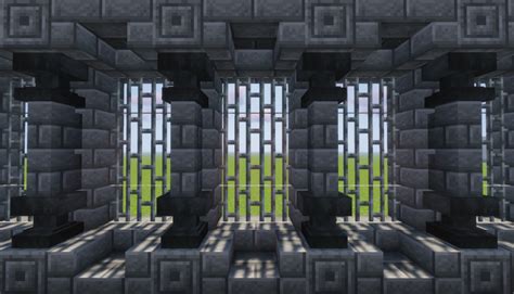 Stone brick wall design idea : DetailCraft | Minecraft wall, Minecraft ...