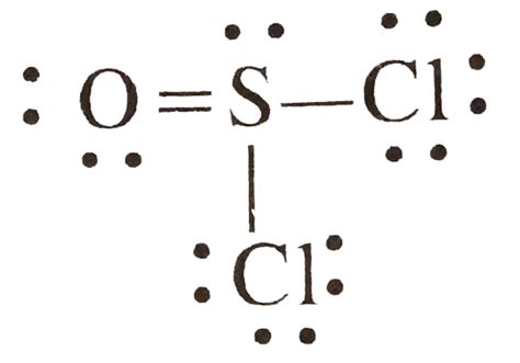 Lewis Dot Structure For Socl2