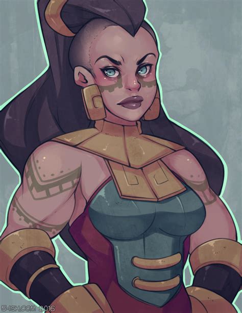 Illaoi by 5-ish on DeviantArt