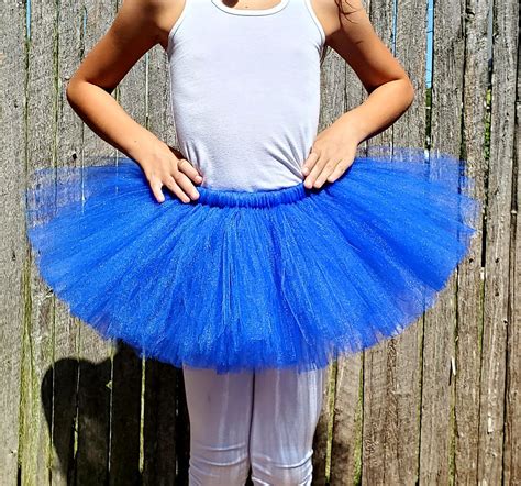 Blue Tutu Royal Blue Tutu Skirt Bright Blue Tutu Girls | Etsy