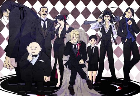 Fullmetal Alchemist: Brotherhood, Lust, homunculus, Gluttony, King ...