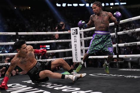 Gervonta Davis defeats Ryan Garcia by knockout to remain unbeaten - Los ...