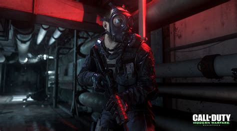 Gas Mask, Call of Duty, 4K, Call of Duty: Modern Warfare Remastered HD ...