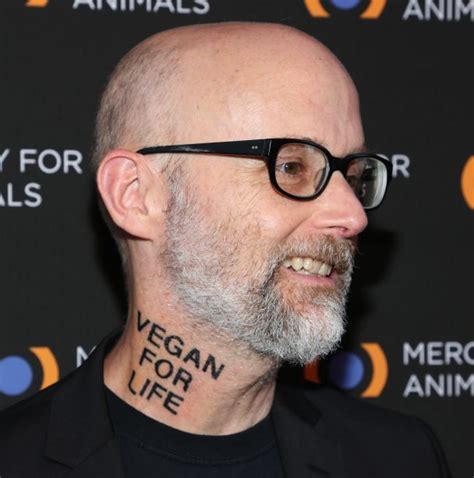 Moby Gets "VEGAN FOR LIFE" Neck Tattoo - Stereogum