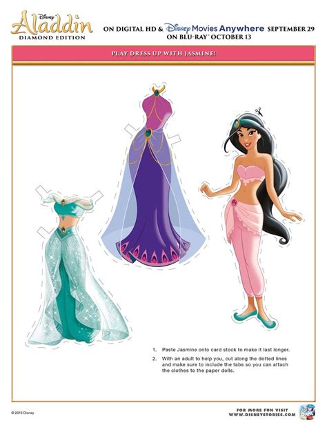 347 best images about Jasmine/Aladdin Printables on Pinterest | Disney ...