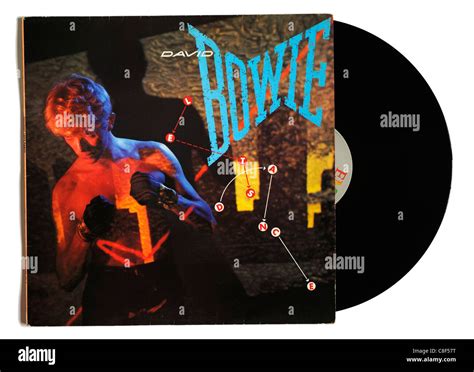 David Bowie Let's Dance album Stock Photo - Alamy