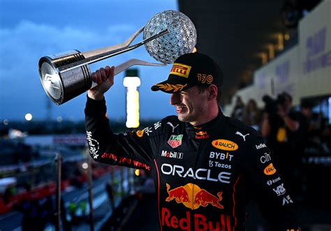 Max Verstappen world champion of Formula 1 2022