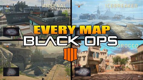 Every Map In Call of Duty Black Ops 4 (COD BO4 All Maps) - YouTube